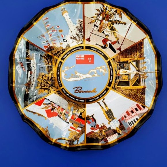 Houze-Art Other - Mid-Century Bermuda Souvenir Dish/Ashtray